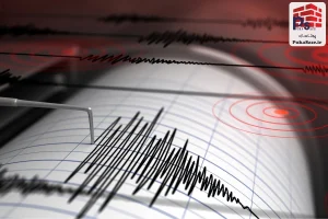 نمودار سایزموگراف در لحظه زلزله