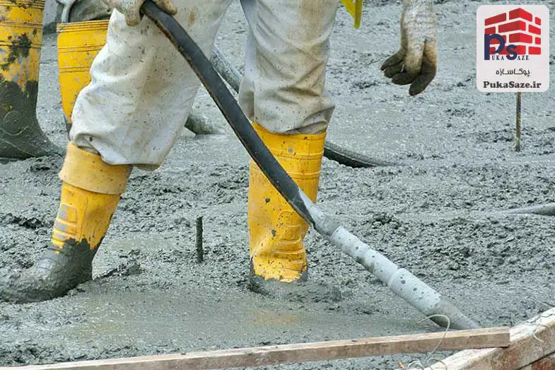 ویبره زنی بتن