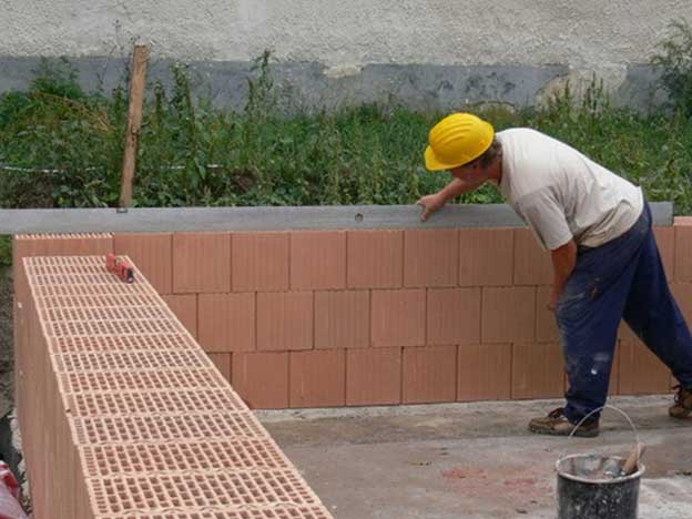 انواع دیوار داخلی (دیوار بلوک سفالی)